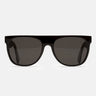 RetroSuperFuture Lunettes de Soleil Flat Top Noir FZQ Noir/Noir Unisexe