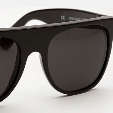 RetroSuperFuture Lunettes de Soleil Flat Top Black FZQ Noir/Noir Unisexe 3