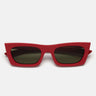 RetroSuperFuture Occhiali da Sole Fred 2.0 Rossissimo E7D Rosso/Verde Unisex