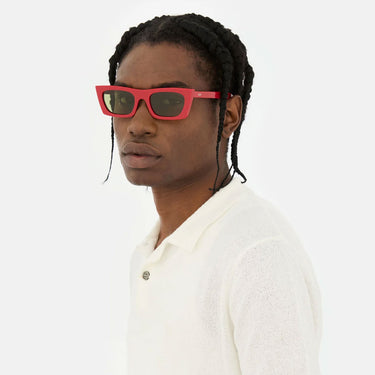 RetroSuperFuture Sonnenbrille Fred 2.0 Rossissimo E7D Rot/Grün Unisex 4