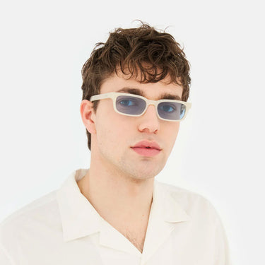 RetroSuperFuture Sonnenbrille Gesto Cremoso SWV Beige/Azzurro Unisex 5