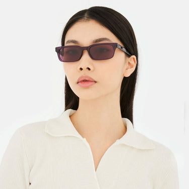RetroSuperFuture Lunettes de Soleil Gesto Melanzana 25L Violet/Violet Unisexe 4
