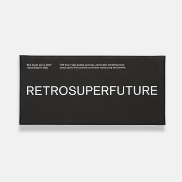 RetroSuperFuture Lunettes de Soleil Giusto Black OQU Noir/Noir Unisexe 6