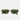RetroSuperFuture Occhiali da Sole Isedra Classic HOS Oro Verde Unisex 