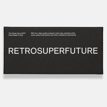 RetroSuperFuture Occhiali da Sole Luce Black Azure EJH Nero/Azzurro Unisex
