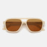 RetroSuperFuture Lunettes de Soleil Maneval Crémeux T7H Beige/Marron Unisexe