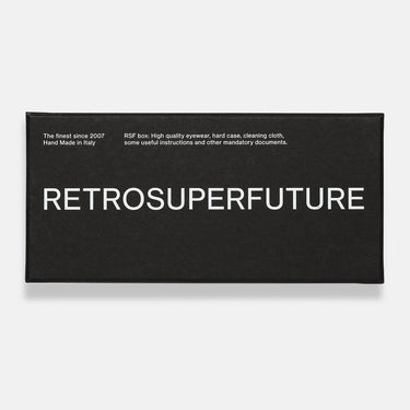 RetroSuperFuture Sonnenbrille Storia Fantome 1VF Schwarz/Braun Bordeaux Unisex 4
