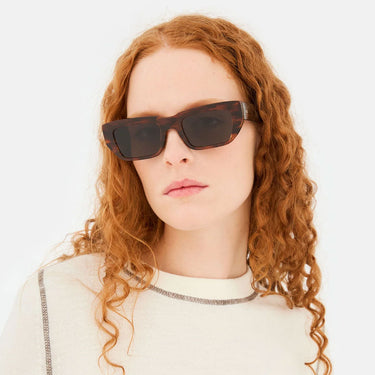 RetroSuperFuture Sonnenbrille Ra Havana Striata OGU Havana/Braun Unisex 6