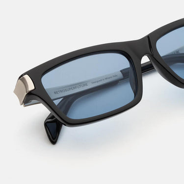 RetroSuperFuture Occhiali da Sole Raio Azure & Silver 109 Argento/Azzurro Unisex