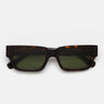 RetroSuperFuture Lunettes de Soleil Roma 3627 Vert LRV Havana/Vert Unisexe