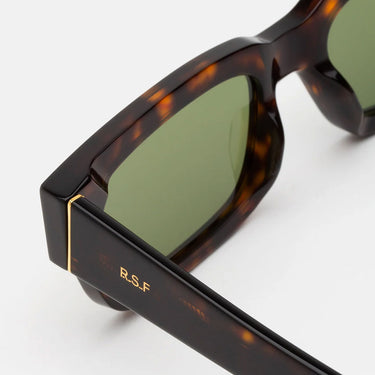 RetroSuperFuture Lunettes de Soleil Roma 3627 Vert LRV Havana/Vert Unisexe 4