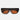 RetroSuperFuture Occhiali da Sole Serioso Refined ZXO Nero Arancione Unisex