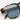 RetroSuperFuture Occhiali da Sole Unico Cheetah V8F Havana/Blu Unisex 3