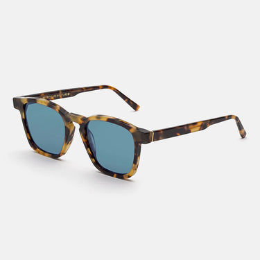 RetroSuperFuture Lunettes de Soleil Unico Cheetah V8F Havana/Blu Unisexe 2