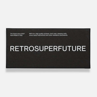 RetroSuperFuture Lunettes de Soleil Unico Cheetah V8F Havana/Blu Unisexe 4
