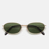 RetroSuperFuture Lunettes de Soleil Uovo Classico GI9 Or/Vert Unisexe