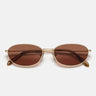 RetroSuperFuture Gafas de Sol Huevo Rayado V21 Oro/Rojo Unisex