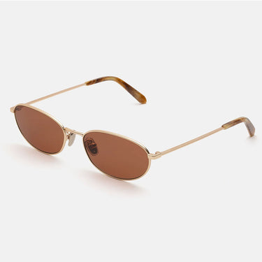 RetroSuperFuture Lunettes de Soleil Uovo Graffiato V21 Or/Rouge Unisexe 2