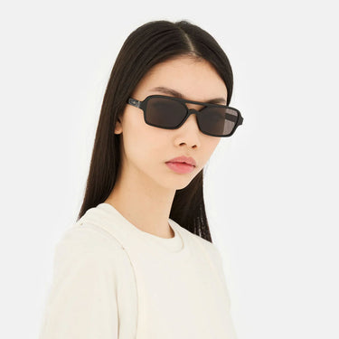 RetroSuperFuture Lunettes de Soleil Vico Black XTA Noir/Noir Unisexe 6
