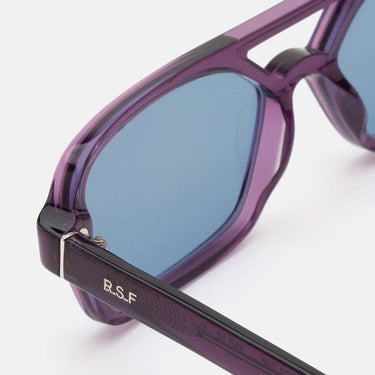 RetroSuperFuture Lunettes de Soleil Vico Melanzana YAR Violet/Bleu Unisexe 3