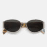 RetroSuperFuture Lunettes de Soleil X BOOGIE BQI Beige/Gris Dégradé Unisexe