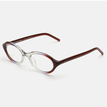 RetroSuperFuture Occhiali da Vista Numero 145 Side Fade CMF Marrone Trasparente Trasparente Unisex 2