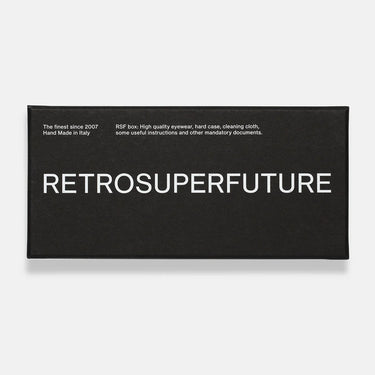 RetroSuperFuture Occhiali da Vista Numero 153 Cola 2P0 Marrone Chiaro Trasparente Unisex 6