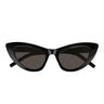Saint Laurent Okulary Przeciwsłoneczne SL 213 LILY 001 Czarny/Szary Damskie
