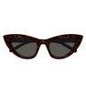 Saint Laurent Okulary Przeciwsłoneczne SL 213 LILY 016 Havana/Grigio Damskie