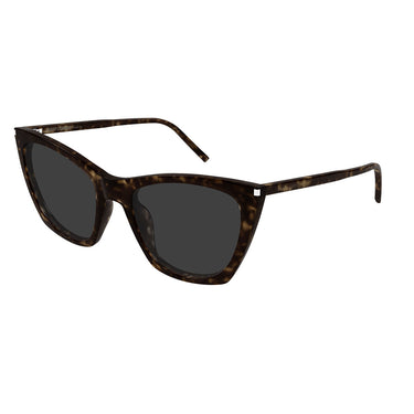 Saint Laurent Occhiali da Sole SL 214 KATE THIN 002 Havana/Grigio Donna 2