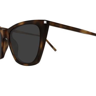 Saint Laurent Occhiali da Sole SL 214 KATE THIN 003 Havana/Grigio Scuro Donna 3