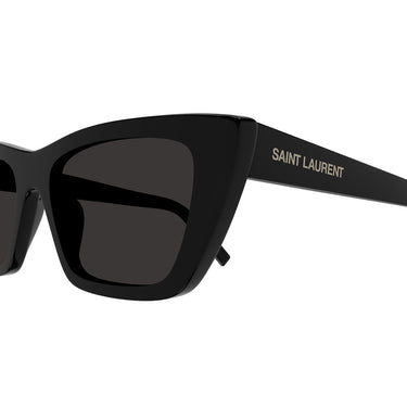 Saint Laurent Occhiali da Sole SL 276 MICA 001 New Wave Nero-Grigio Donna 2
