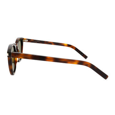 Saint Laurent Lunettes de Soleil SL 28 003 Havana/Verde Unisexe 3