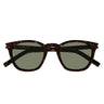 Saint Laurent Lunettes de Soleil SL 28 049 Havana/Vert Unisexe