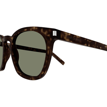 Saint Laurent Lunettes de Soleil SL 28 049 Havana/Verde Unisexe 2