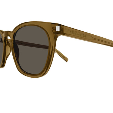 Saint Laurent Okulary Przeciwsłoneczne SL 28 050 Brązowy/Ciemny Brąz Unisex 3