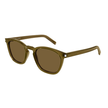 Saint Laurent Okulary Przeciwsłoneczne SL 28 052 Brązowy/Brązowy Unisex