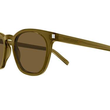 Saint Laurent Okulary Przeciwsłoneczne SL 28 052 Brązowy/Brązowy Unisex