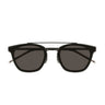 Saint Laurent Sunglasses SL 28 METAL 001 Black Gray Unisex