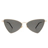 Saint Laurent Occhiali da Sole SL 303 Jerry 004 New Wave Oro/Grigio Unisex