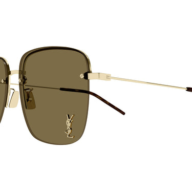 Saint Laurent Occhiali da Sole SL 312 M 014 Oro/Marrone Scuro Donna 2