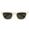 Saint Laurent Okulary Przeciwsłoneczne SL 462 SULPICE 018 Biały/Czarny Damskie