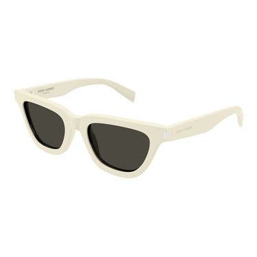 Saint Laurent Okulary Przeciwsłoneczne SL 462 SULPICE 018 Biały/Czarny Damskie 2