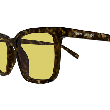 Saint Laurent Occhiali da Sole SL 500 008 Marrone/Giallo Uomo 2