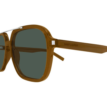 Saint Laurent Occhiali da Sole SL 545 004 Marrone/Verde Donna 3
