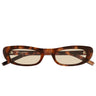 Saint Laurent Occhiali da Sole SL 557 SHADE 008 Marrone/Marrone Donna