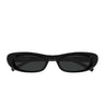 Saint Laurent Occhiali da Sole SL 557 SHADE PLUMP 001 Nero/Nero Donna