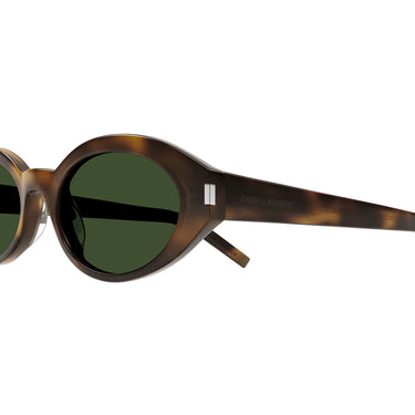 Saint Laurent Occhiali da Sole SL 567 002 Havana-Verde Unisex 2