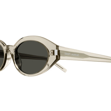 Saint Laurent Okulary Przeciwsłoneczne SL 567 003 Beżowy/Szary Unisex 3