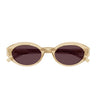 Saint Laurent Sunglasses SL 567 007 Yellow/Purple Unisex